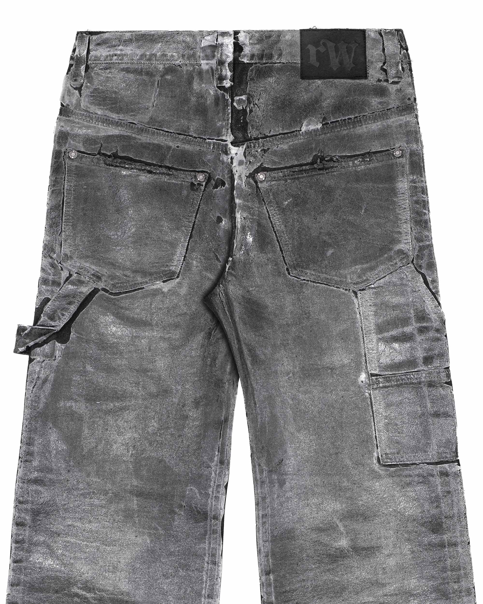 Heavy Waxed Jeans - Image 7